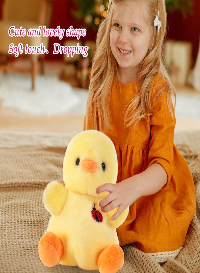 Sew Butiful 8" Duck Stuffed Animals Plush, Cute Plushies for Animal Themed Parties Teacher Student Award, Animal Toys for Baby, Boy, Girls, Great for Nursery, Room Decor, Bed (Duck) - Image 3